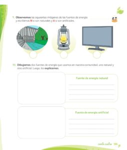 Libro Ciencia y Tecnología – Mi cuaderno de autoaprendizaje 1 – Pág 106 – Resuelto pdf