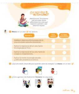 Libro Ciencia y Tecnología – Mi cuaderno de autoaprendizaje 1 – Pág 108 – Resuelto pdf