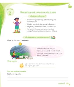 Libro Ciencia y Tecnología – Mi cuaderno de autoaprendizaje 1 – Pág 109 – Resuelto pdf