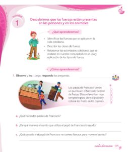 Libro Ciencia y Tecnología – Mi cuaderno de autoaprendizaje 1 – Pág 121 – Resuelto pdf
