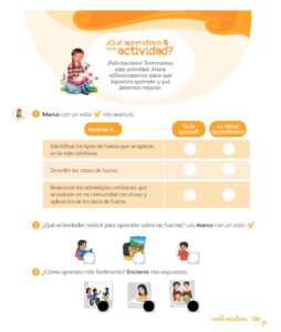 Libro Ciencia y Tecnología – Mi cuaderno de autoaprendizaje 1 – Pág 128 – Resumido pdf