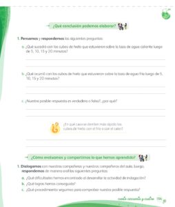 Libro Ciencia y Tecnología – Mi cuaderno de autoaprendizaje 1 – Pág 156 – Resuelto pdf