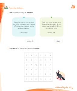 Libro Ciencia y Tecnología – Mi cuaderno de autoaprendizaje 1 – Pág 164 – Resuelto pdf