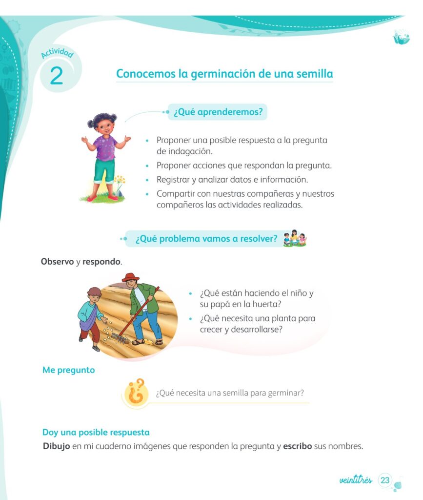 Ciencia y Tecnología – Mi cuaderno de autoaprendizaje 1 - Página 25 - Contenido informativo Resumido