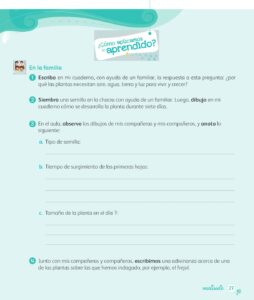 Libro Ciencia y Tecnología – Mi cuaderno de autoaprendizaje 1 – Pág 29 – Resumido pdf