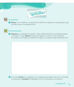 Libro Ciencia y Tecnología – Mi cuaderno de autoaprendizaje 1 – Pág 49 – Resuelto pdf