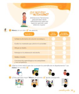 Libro Ciencia y Tecnología – Mi cuaderno de autoaprendizaje 1 – Pág 50 – Resuelto pdf