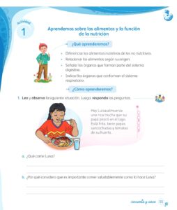 Libro Ciencia y Tecnología – Mi cuaderno de autoaprendizaje 1 – Pág 57 – Resuelto pdf