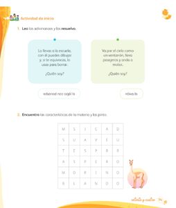 Libro Ciencia y Tecnología – Mi cuaderno de autoaprendizaje 1 – Pág 76 – Resuelto pdf