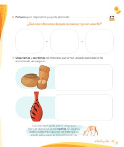 Libro Ciencia y Tecnología – Mi cuaderno de autoaprendizaje 1 – Pág 84 – Resuelto pdf