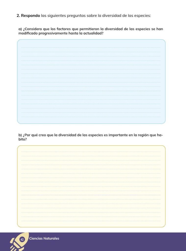 CIENCIAS NATURALES - Educación General Básica - Subnivel Sup - Página 43 - Ejercicios Resuelto