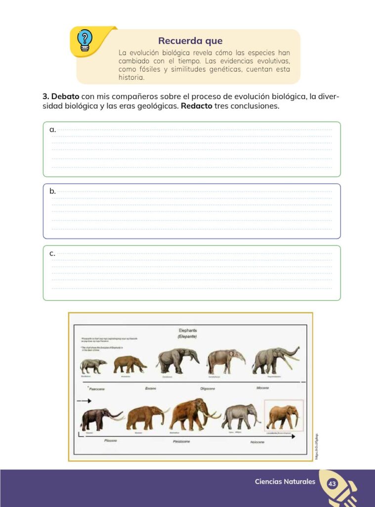 CIENCIAS NATURALES - Educación General Básica - Subnivel Sup - Página 44 - Ejercicios Resuelto