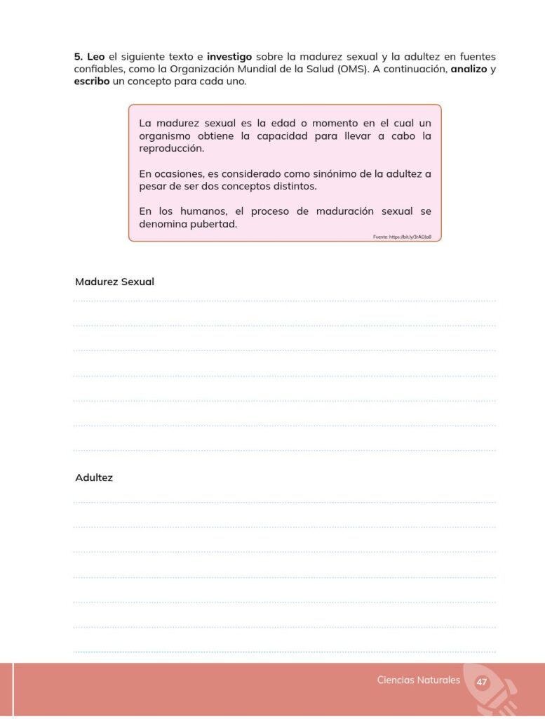 Ciencias Naturales - Educacion General Basica - Subnivel Med - Página 48 - Lectura Resumido