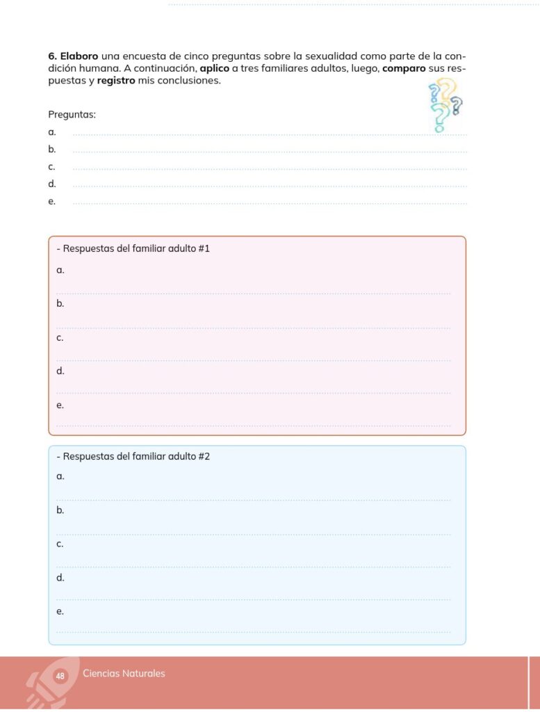 Ciencias Naturales - Educacion General Basica - Subnivel Med - Página 49 - Ejercicios Resuelto
