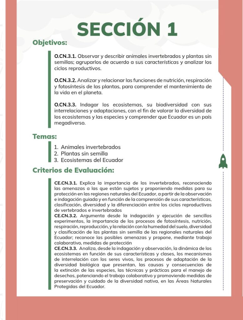 Ciencias Naturales - Educacion General Basica - Subnivel Med - Página 6 - Contenido informativo Resumido