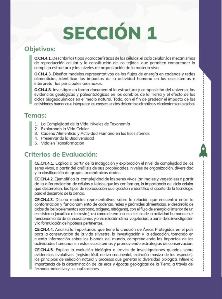 Ciencias Naturales - Educacion General Basica - Subnivel Sup - Página 6 - Contenido informativo Resumido