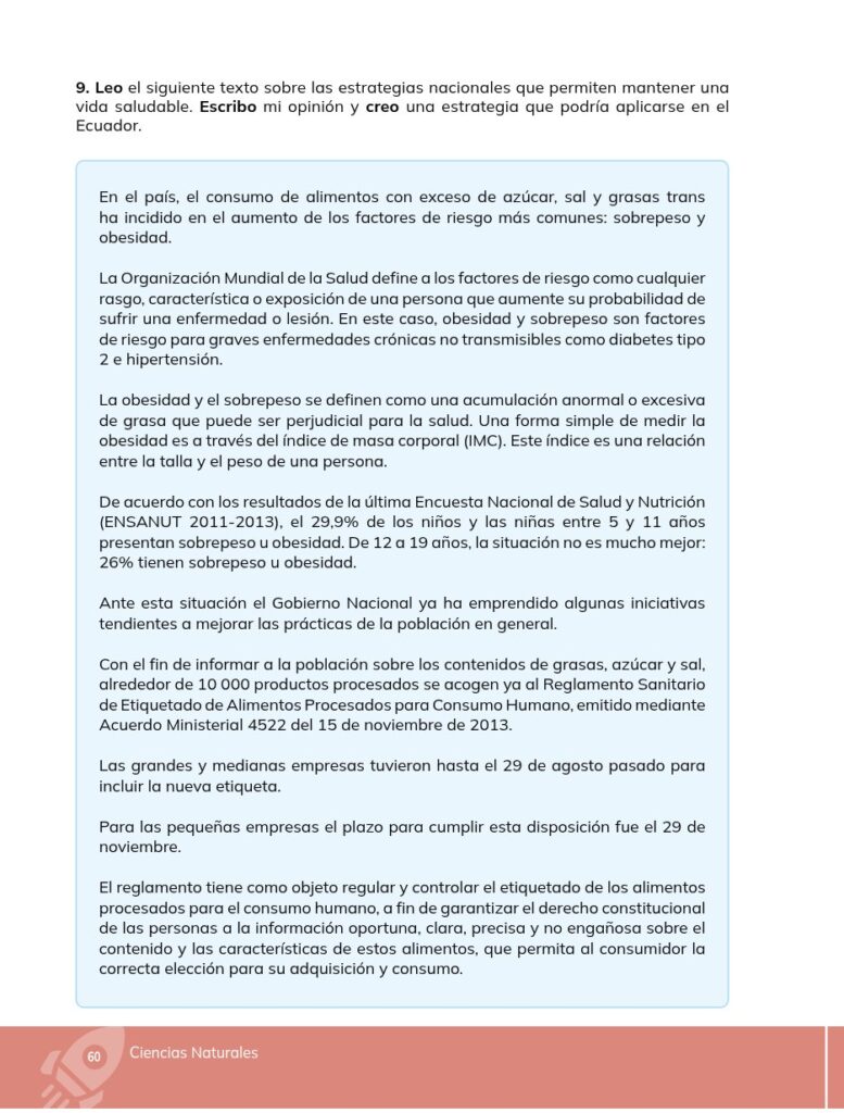 Ciencias Naturales - Educacion General Basica - Subnivel Med - Página 61 - Contenido informativo Resumido