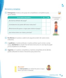 Libro Comunicación – 1 – Mi cuaderno de autoaprendizaje – Pág 100 – Resuelto pdf