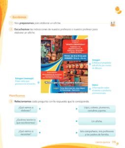 Libro Comunicación – 1 – Mi cuaderno de autoaprendizaje – Pág 117 – Resuelto pdf