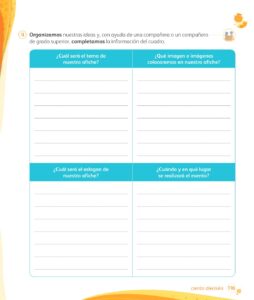Libro Comunicación – 1 – Mi cuaderno de autoaprendizaje – Pág 118 – Resuelto pdf