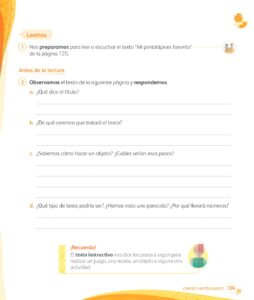 Libro Comunicación – 1 – Mi cuaderno de autoaprendizaje – Pág 126 – Resumido pdf