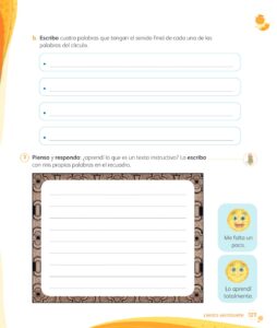 Libro Comunicación – 1 – Mi cuaderno de autoaprendizaje – Pág 129 – Resuelto pdf
