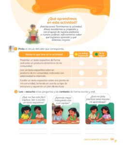 Libro Comunicación – 1 – Mi cuaderno de autoaprendizaje – Pág 166 – Resuelto pdf