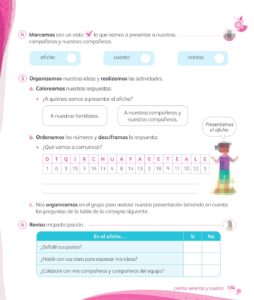 Libro Comunicación – 1 – Mi cuaderno de autoaprendizaje – Pág 176 – Resuelto pdf
