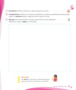 Libro Comunicación – 1 – Mi cuaderno de autoaprendizaje – Pág 184 – Resumido pdf