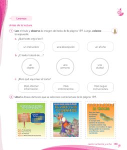 Libro Comunicación – 1 – Mi cuaderno de autoaprendizaje – Pág 190 – Resuelto pdf