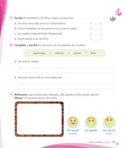 Libro Comunicación – 1 – Mi cuaderno de autoaprendizaje – Pág 193 – Resuelto pdf