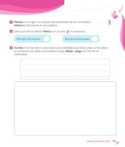Libro Comunicación – 1 – Mi cuaderno de autoaprendizaje – Pág 200 – Resuelto pdf