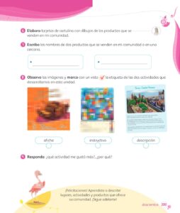 Libro Comunicación – 1 – Mi cuaderno de autoaprendizaje – Pág 202 – Resuelto pdf