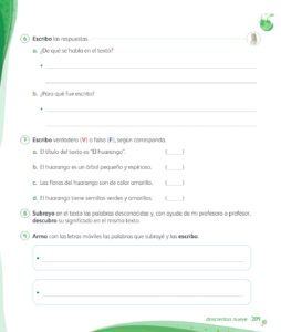 Libro Comunicación – 1 – Mi cuaderno de autoaprendizaje – Pág 211 – Resuelto pdf