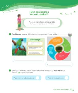Libro Comunicación – 1 – Mi cuaderno de autoaprendizaje – Pág 231 – Resuelto pdf