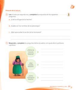 Libro Comunicación – 1 – Mi cuaderno de autoaprendizaje – Pág 243 – Resuelto pdf