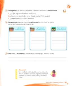 Libro Comunicación – 1 – Mi cuaderno de autoaprendizaje – Pág 246 – Resuelto pdf