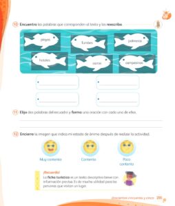 Libro Comunicación – 1 – Mi cuaderno de autoaprendizaje – Pág 257 – Resuelto pdf