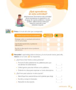 Libro Comunicación – 1 – Mi cuaderno de autoaprendizaje – Pág 26 – Resuelto pdf