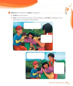 Libro Comunicación – 1 – Mi cuaderno de autoaprendizaje – Pág 264 – Resuelto pdf