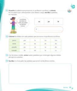 Libro Comunicación – 1 – Mi cuaderno de autoaprendizaje – Pág 32 – Resuelto pdf