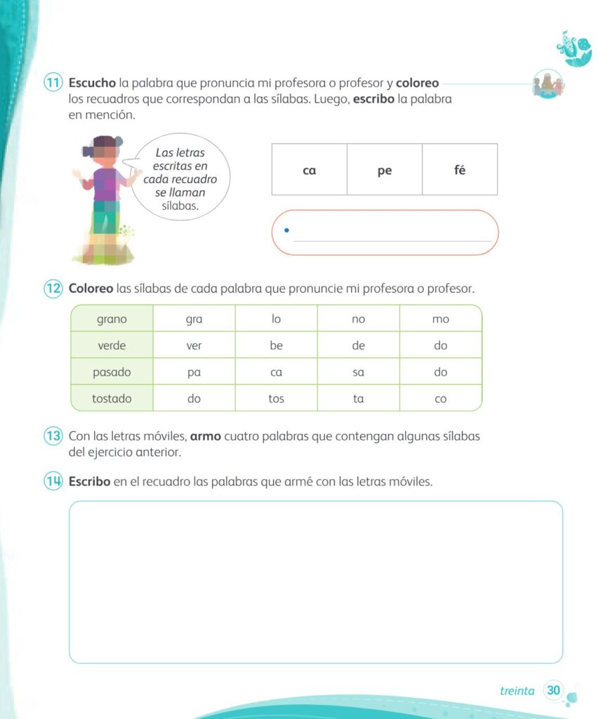 Comunicación – 1 – Mi cuaderno de autoaprendizaje - Página 32 - Contenido informativo Resumido