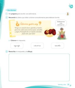 Libro Comunicación – 1 – Mi cuaderno de autoaprendizaje – Pág 34 – Resuelto pdf