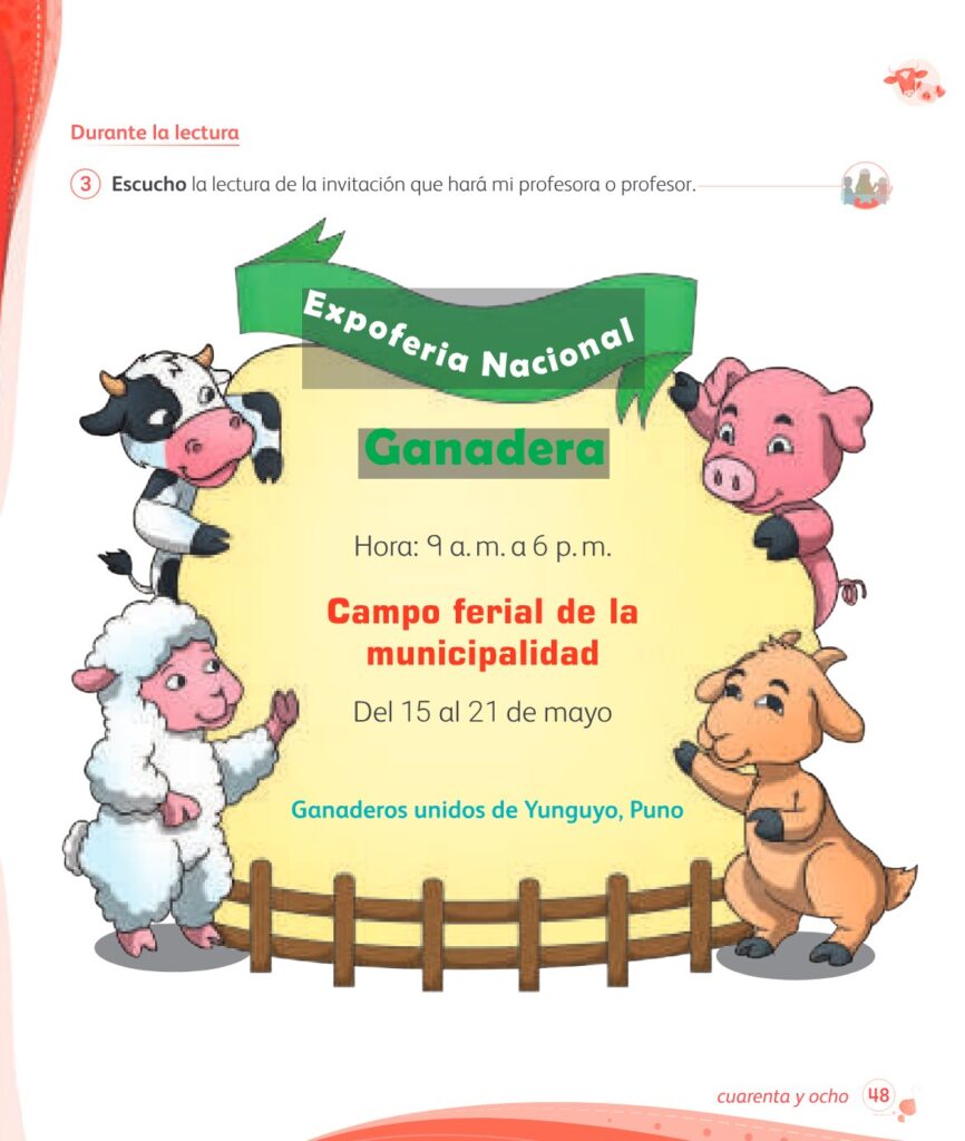 Comunicación – 1 – Mi cuaderno de autoaprendizaje - Página 50 - Contenido informativo Resumido