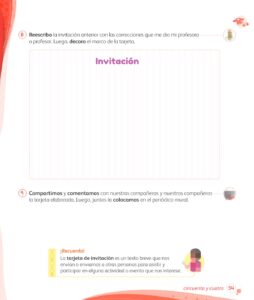 Libro Comunicación – 1 – Mi cuaderno de autoaprendizaje – Pág 56 – Resumido pdf