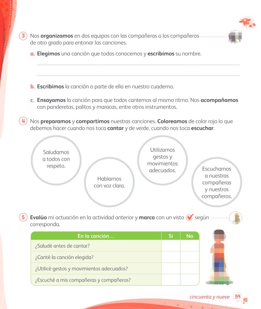 Comunicación – 1 – Mi cuaderno de autoaprendizaje - Página 61 - Contenido informativo Resumido