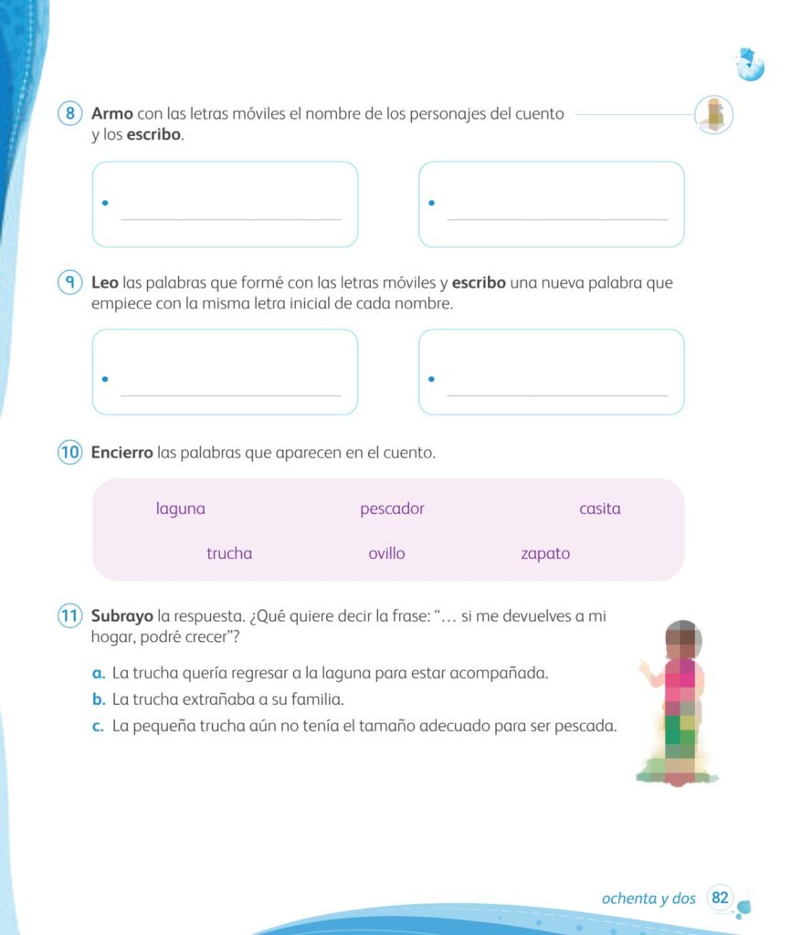 Comunicación – 1 – Mi cuaderno de autoaprendizaje - Página 84 - Contenido informativo Resumido