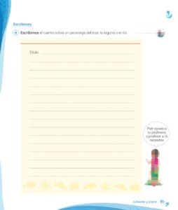 Libro Comunicación – 1 – Mi cuaderno de autoaprendizaje – Pág 87 – Resuelto pdf