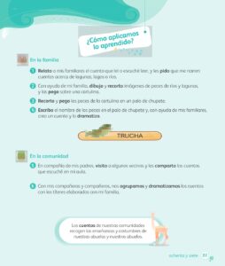 Libro Comunicación – 1 – Mi cuaderno de autoaprendizaje – Pág 89 – Resuelto pdf