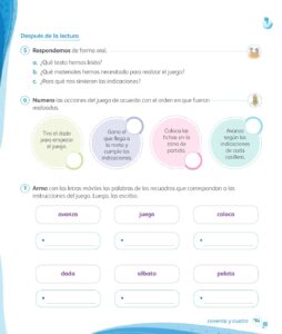 Libro Comunicación – 1 – Mi cuaderno de autoaprendizaje – Pág 96 – Resuelto pdf